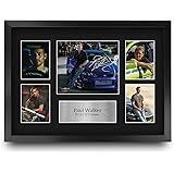 HWC Trading FR A3 Paul Walker Fast and Furious I Regali Hanno Stampato L'Esposizione Firmata Dell'Immagine Dell'Autografo Per