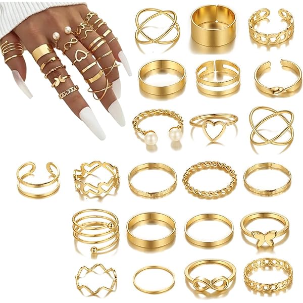 Bague Fine Minimaliste Empilable En Laiton Plaqué D'or Fin - France