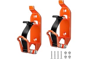 PANGTON VILLA Schaufelhalterung für Dachträger, 2 Stück Metall-Gummiklemmen, Wandmontagehalterungen, Schnellspanner-Axthalter-Montagesatz, Autozubehör für Dachträger, LKW, Militärische Ausrüstung und Werkzeuge