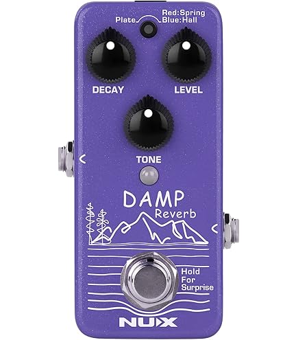 Pédale Delay NU-X NDD-3 Edge - Mini Effet Retard Digital, Analogique & Tape Echo Pour Guitare