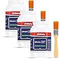 Lifeberg 900gm Crack Seal Glue with Brush | Transparent Waterproof Solution for Roof Leakage | Waterproofing Agent for Lasting Protection | Epoxy Resin Sealant for Tiles,Pipes, Walls