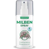 Silberkraft Milbenspray 100 ml NEU Matratzen und Textilien, zuverlässiger Milbenschutz, hilfreiches Anti-Milben-Mittel…