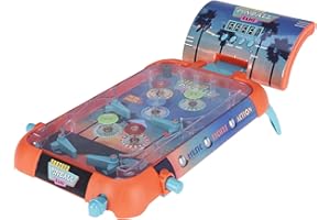 WELL HOME MOBILIARIO & DECORACIÓN Well Home - Giocattolo da flipper con luce e musica 53 x 26 x 5 cm