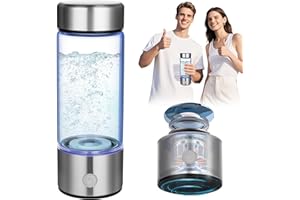 AOOWU Generator wody wodorowej, 420 ml, przenośna maszyna do wody wodorowej, poprawia jakość, nadaje się do uprawiania sportu, na prezent w podróży