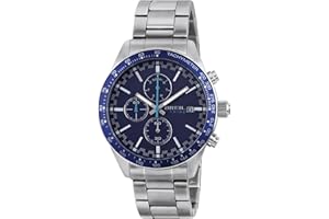 Breil, Collezione Fast, Cronografo Uomo in Acciaio, Cassa 42 mm, Lunetta in Alluminio, Sfere con Luminous, Movimento al Quarzo, Resistente all'Acqua, Pratica Chiusura con Pulsanti