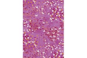 DECOPATCH Décopatch FDA505O - Une pochette de 20 feuilles 30x40 cm - Papillon rose