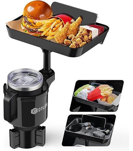 Twilight Garage Espansore Per Portabicchieri Auto 2 In 1 – Girevole 360° E Regolabile - 5
