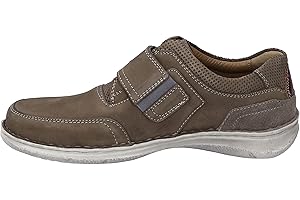 Josef Seibel Herren Kletthalbschuhe Anvers 83,Extra weit (K),Wechselfußbett