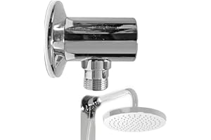 BAGNOCLIC Deviatore per doccia a pressione, cromato