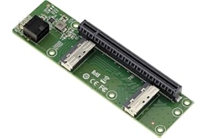 KALEA-INFORMATIQUE Scheda da 2 porte MCIO 8i a PCIe Gen 5.0 x8 o x16 per riposizionare una porta PCI Express