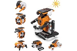 ACELIFE STEM Solar Robot Toy 7-in-1 Robotics Kits for kids age 8+, Solar Powered DIY Building Toy Construction Engineering Set, Christmas Birthday Gifts for 8-12 Year Old Boys Girls
