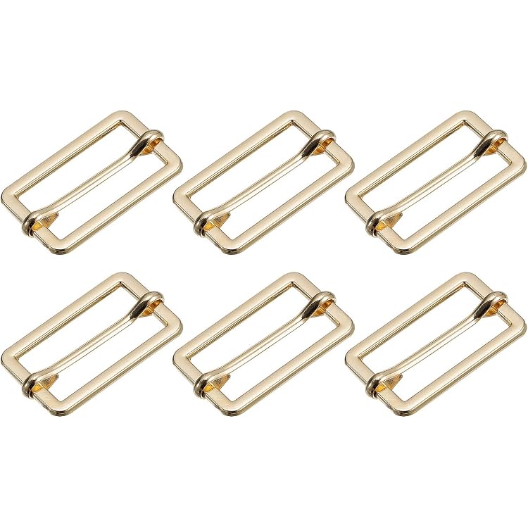 Glissières Boucles Métal Sourcing Map - Lot De 30, 32x16x2.8mm | Pour Ceintures, Sacs, DIY