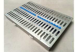 Tools N Tools UK QUALITY STERILIZATION CASSETTE RACK TRAY HOLD 20 DENTAL INSTRUMENTS AUTOCLAVE CE