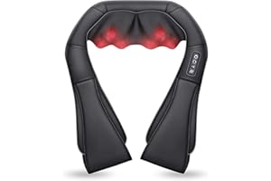 COMFIER Shiatsu urządzenie do masażu karku, ramion, pleców, talii, nóg, pleców, pleców, jako prezent