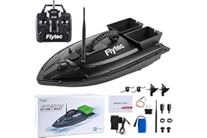 Goolsky Flytec 2011-5 Fishing Bait Boat RC Boat 500m Remote Control 1.5kg Loading Fish Finder with Double Motor Fishing boat accessories fishing gifts for men