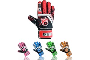 MS9 Kids Boys Children's Junior Football Goalkeeper Sports Soccer Goalie Gloves