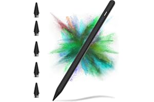 TQQ Penna per Tablet, 2.0 Stylus Pen Tablet Android Compatibile con Samsung/Lenovo/Xiaomi/Huawei/iPhone/Touch Screen, Stylus Penna con Sensibilità all'inclinazione con 5 Punte
