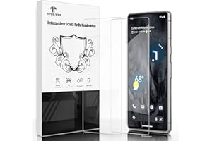 Three-Tree [2 Stück] Schutzfolie für Panzerglas für Google Pixel 7, Displayschutzfolie Folie [Einfach Installieren] [Anti Fingerabdruck] [Keine Blasen] [9H] [HD]