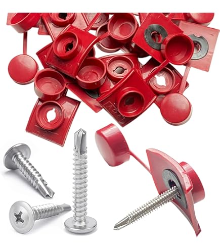 Viti Verdi Onduline - 100 Pezzi, Lunghezza 60mm, Per Lamiere E Coperture - Foto 8