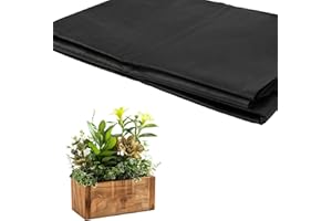 WEXFFU Doublure en tissu pour grands légumes, plantes, 210 x 162 cm, doublure extérieure non tissée pour pot en bois pour cultiver des légumes, des fleurs, des plantes