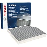Bosch R2369 Active Carbon Cabin Filter Replacement Filter | Replacement Filter Against Unpleasant Odors, Pollen and Dust, for