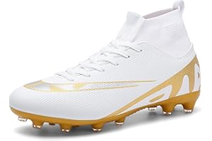 VTASQ Herren Fußballschuhe High Top Spikes Professionelle Herren Athletics Trainingsschuhe Sport Outdoor Football Schuhe