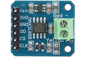 FTVOGUE Sensor de temperatura del módulo de termopar tipo K -200 ℃ a + 1350 ℃ Salida digital del puerto SPI MAX31855 3-5 V CC