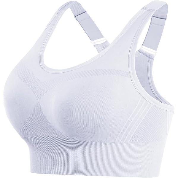 Reggiseno Sportivo Senza Ferretto - Cotone, Push Up, Comodo, Taglie Forti, Made In Italy - Foto 3