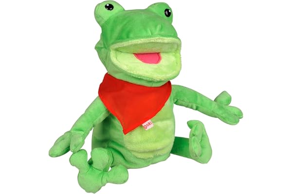 Goki Eveil - Marionnette à Main - Grenouille
