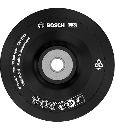Produktbild von SPORWAY 30er Pack Fiberscheiben 125 Mm – Körnung 60, Aluminiumoxid, Für Winkelschleifer – Metall, Holz, Keramik – Robust & Langlebig Für Profis Und Heimwerker