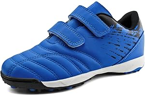 JABASIC Zapatos de fútbol para niños al aire libre interior fútbol entrenamiento césped Cleat zapatillas