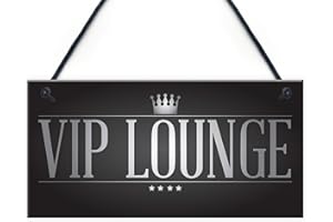 RED OCEAN VIP LOUNGE Vintage Man Cave Pub Home Bar Jardín Cartel colgante Placa BBQ Beer Party Papá Regalo