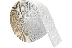 bechoanigel Zierleisten Selbstklebend Weiß 10mx8cmX5mm, Selbstklebende Bordüre Wasserfester, Stuckleisten Wand, Bordüre Selbstklebend Weiß, Geeignet für Flure, Wandgemälde, Decken, Ecken, Linien