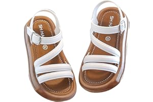 Allbestop Sandales Fille, Sandales Et Nu-Pieds Fille Chaussure de Princesse Chaussure Orthopédique Été Chaussures Enfant Chaussures Hallux Valgus Sport Orthopédiques