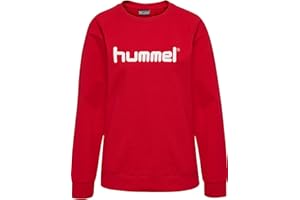 hummel Hmlgo Cotton Logo Sweat-Shirt pour Femme Veste de survêtement Femme