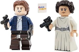 LEGO Star Wars : Figurine Han Solo et Princesse Leia Combo