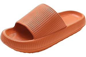 Susenstone Chaussons Sandales Pantoufles été femme Avec Support de Orthopédique Tongs de Plage et Claquettes de Piscine CloudFeet Ultra-Soft Slippers Pillow Slides Plage À Semelles Épaisses