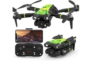 Morlyrctooy M18 Mini Dron Plegable con Cámara 4K Motor Brushless Drones para Principiantes Adultos Despegue/Aterrizaje con Un Botón Acrobacias 3D Modo sin Cabeza RC Quadricóptero Fácil de Volar