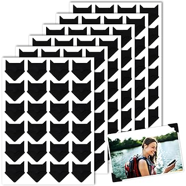 Lot De 11 Feuilles Autocollantes Dorées Pour Coins De Photos - Idéal Scrapbooking Et DIY