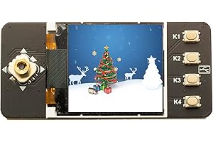 XICOOLEE 1.44inch LCD Display Module for Raspberry Pi Pico, 128×128 Resolution Screen TFT Display Module, 65K RGB, Embedded ST7735S Driver SPI Interface, Compatible with Raspberry Pi Pico Header