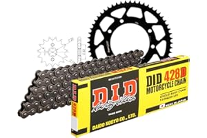 MXT Kettensatz DID Stahl 428D / 136 Clipschloss für Rieju Marathon LC Cross Pro Supermoto AC MRT Freejump 125 ccm Bj. 2010-2015