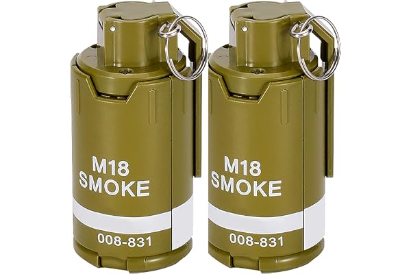Zhongren Grenades à Main Jouet de l’armée Tactique CS Perles d’Eau Airsoft Grenade Jouets Bataille Jeu d’Eau Balles Recharge BB Douche Rival Jeu de rôle Robe Set de Jeu Cadeau pour 14+ (Vert+Vert)