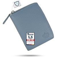 Baur Damen Geldbörse Echt Leder Geldtasche | Mini-Geldbeutel mit ...