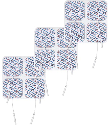 5*5cm Electrode Pads Tens Machine Reusable EMS Acupuncture Body Muscle Massager Accessories Adhesive Patch
