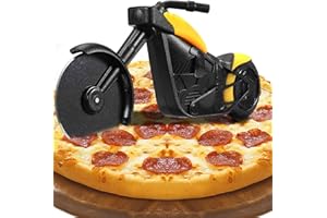 KAIYINGXIN Moto Tagliapizza, Rotella Tagliapizza, Taglia Pizza, Taglia Pizza Rondella, Ideale per Regali Creativi