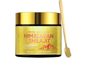 PLANT THERAPY Shilajit Resin, Pure Himalayan Shilajit with 85+ Trace Minerals & Fulvic Acid, Support Energy & Immune, 50g