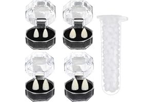 VEYLIN Fake Vampire Teeth for Halloween - Kids and Adults Alike Will Love These Vampire Teeth Fangs with Solid Adhesive