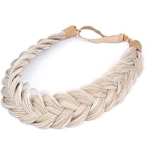 DREAMISH Geflochtenes Haarband Aus Kunsthaar – 2er Set, Modisches Accessoire Für Damen & Mädchen