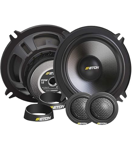 AUDIO SYSTEM X 130 EM EVO – 13 Cm 2-Wege Lautsprechersystem Für Auto Oder Heim