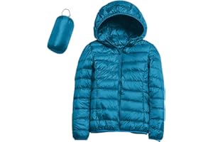 POIUIYQA Piumino Donna 100 Grammi Leggero con Cappuccio Piumini Elegante Giacca Piumino Ripiegabile Donna Giacconi Invernale Cappotto Piumino Ultraleggero Pesante Giubbotti Imbottiti Giubbini Giacca